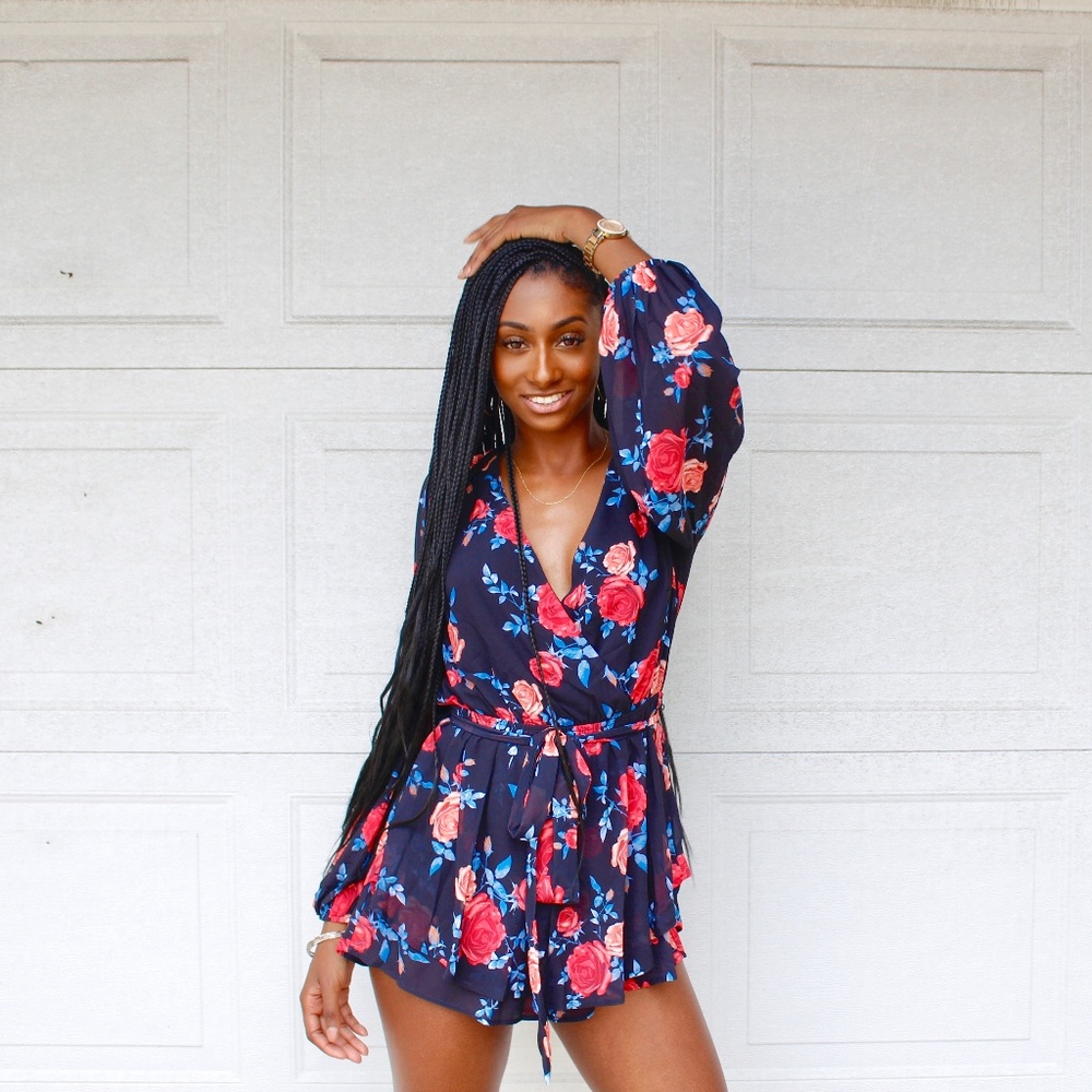 Garden Floral Romper